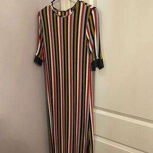 Maxi striped dress